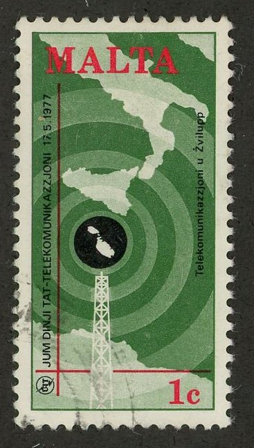 Malta 535 World Telecommunication Day 1977