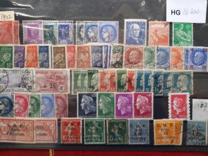 Lot France 1922-1967 used/unused CV.€ 100