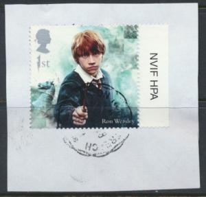 Great Britain Harry Potter 2018 1st Class Ron Weasley  see scan