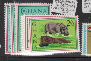 Ghana Animals SG 357-64 MNH (2haw) 