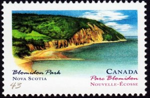 BLOMIDON PARK = NOVA SCOTIA = Canada 1993 #1482 MNH stamp from Pane