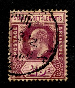 Straits Settlements #118  USED FU SINGLE