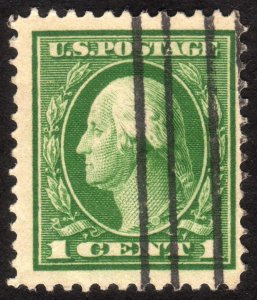 1912, US 1c, Washington, Used, Sc 405