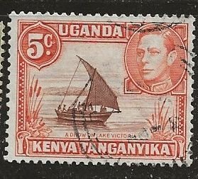 Kenya Uganda  & Tanganyika | Scott # 68 - Used