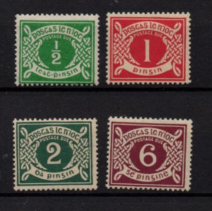 Ireland 1925 Postage Due mint LHM set D1-D4 (1/2d nick) WS36618