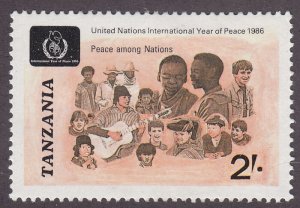 Tanzania 352 Peace Among Nations 1987