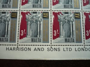 Malta - Full Sheet of 60 stamps