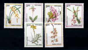 [79717] India 1991 Flora Flowers Blumen Orchids  MNH