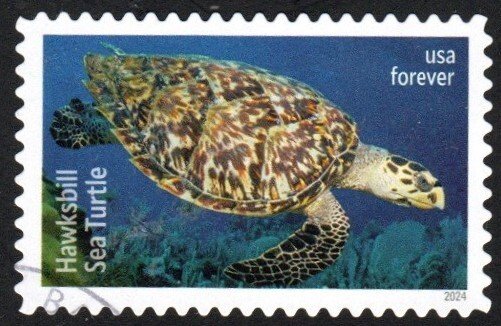 SC# 5869 - (68c) -Turtles, Hawksbill - 5 of 6 - USED Single