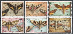 Fiji Stamp 908-913  - Moths