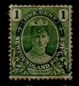 Newfoundland #104 Queen Mary Definitive Issue Used