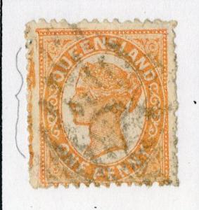 QUEENSLAND 104 USED BIN $0.50 ROYALTY