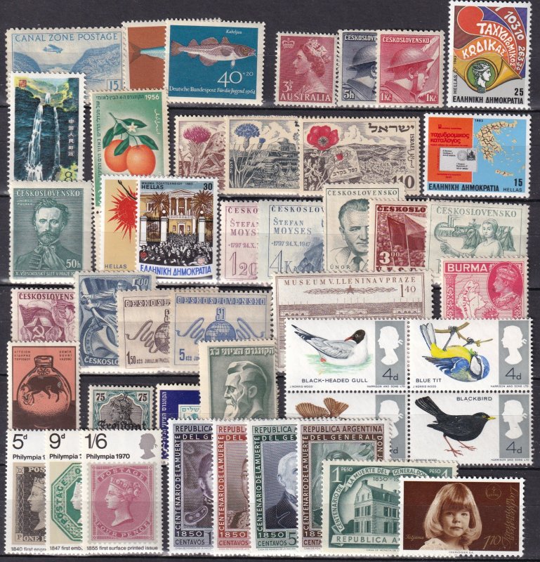 Worldwide  Lot-  Mint Never Hinged  (Z4358)