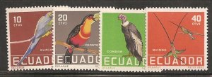 Ecuador SC 634-7 Mint, Never Hinged