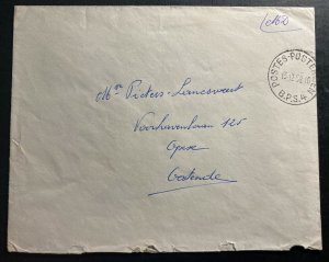 1958 Belgium Forces Military Post Office In Siegburg Germany cover