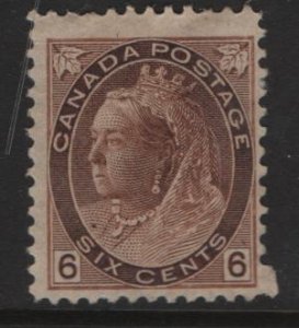CANADA 80 MINT HINGED, QUEEN VICTORIA ISSUE, BEST OFFER CAT VALUE $200.00