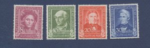 GERMANY - Scott B310-B313 - VF MNH - 1949