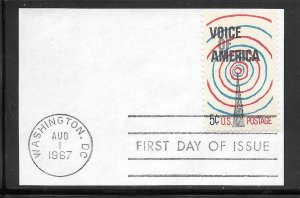 Just Fun Cover #1329 FDC Cachet Cut Corner