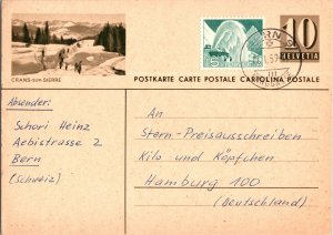 Switzerland, Worldwide Government Postal Card