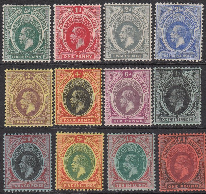 Southern Nigeria 45-56, SG45-56 MLH / MVLH / MNH? CV $343.10