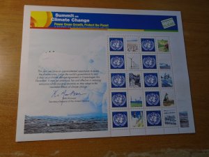 United Nations  New York  #  994a   MNH   Complete Sheet