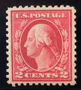 US Scott #463  Dark Carmine M NH XF