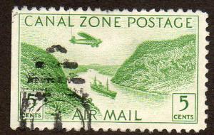 Canal Zone  Scott  C7  Used 