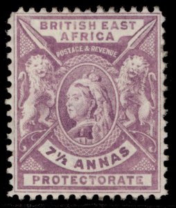 BRITISH EAST AFRICA QV SG73, 7½a mauve, M MINT. Cat £14.