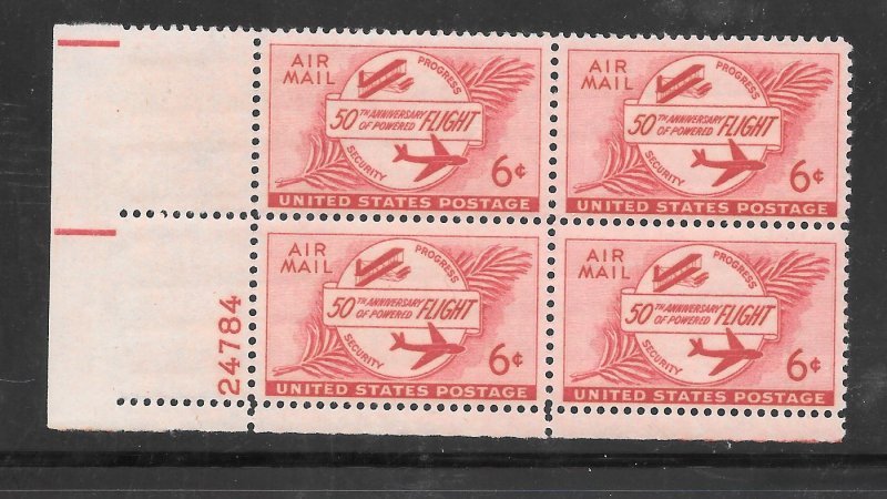 #C47 MNH Plate Block