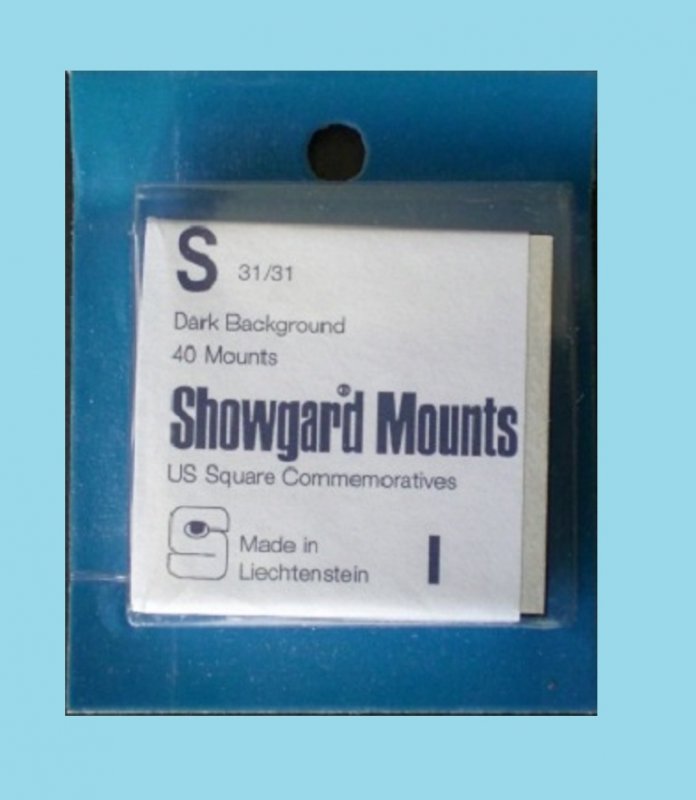 Mounts Showgard, 31/31mm (30ea Black) (00509B)