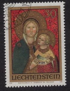 Liechtenstein   #542  1973   cancelled  Christmas