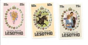 Lesotho 335-37 MNH