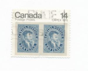 Canada 1978 - Scott 754 used - 14c, CAPEX ´ 78