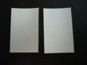 Stamps - Uganda - Scott# 95 - 96 - Mint Never Hinged Set of 2 Stamps
