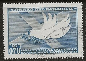 Paraguay ^ Scott # 716 - Used