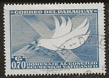 Paraguay ^ Scott # 716 - Used