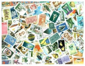 Brazil Stamp Collection - 500 Different Stamps