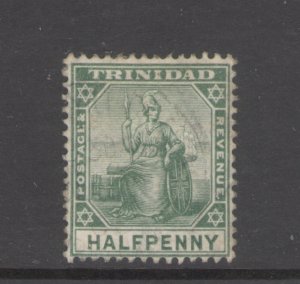 Trinidad 1904 Britannia 1/2p Scott # 92 Used