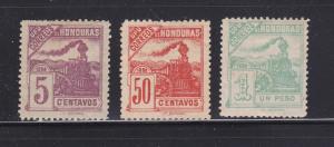 Honduras 105,109-110 MHR Trains, Locomotives