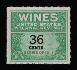 #RE135 36c Wines, Mint NGAI NH [9] **ANY 5=FREE SHIPPING**