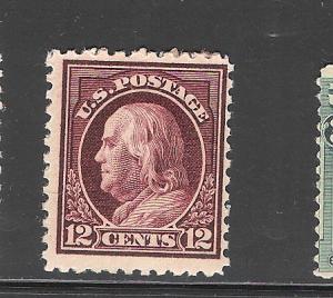 sc #512 unused 12c franklin 