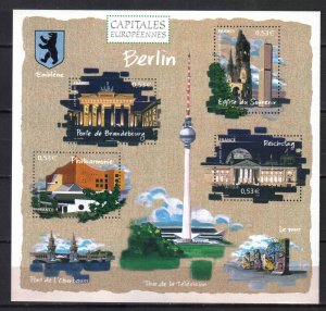 FRANCE STAMPS, 2005. EUROPEAN CAPITALS - BERLIN. SHEET MNH