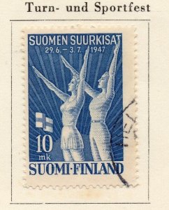 Finland 1947 Early Issue Fine Used 10mk. NW-214535