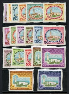 KUWAIT 1981 SEIF PALACE COMPLETE SET SCOTT #853/71 MINT NH