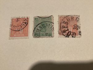 Sweden 1862 stamps Ref A193