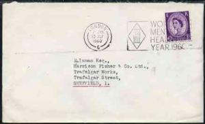 Postmark - Great Britain 1960 cover bearing illustrated s...