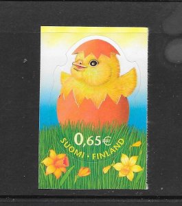 BIRDS - FINLAND #1256 CHICK MNH