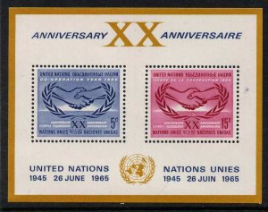 United Nations - New York 145 MNH - ICY, International Cooperation Year