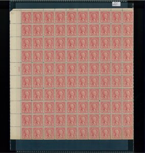 1923 United States Postage Stamp #561 Plate No. 14240 Mint Full Sheet