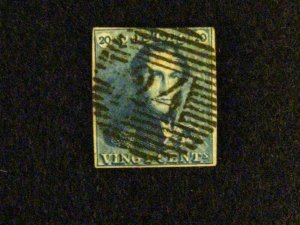 Belgium #2 used almost 4 margins Bruxelles cancel a209 978